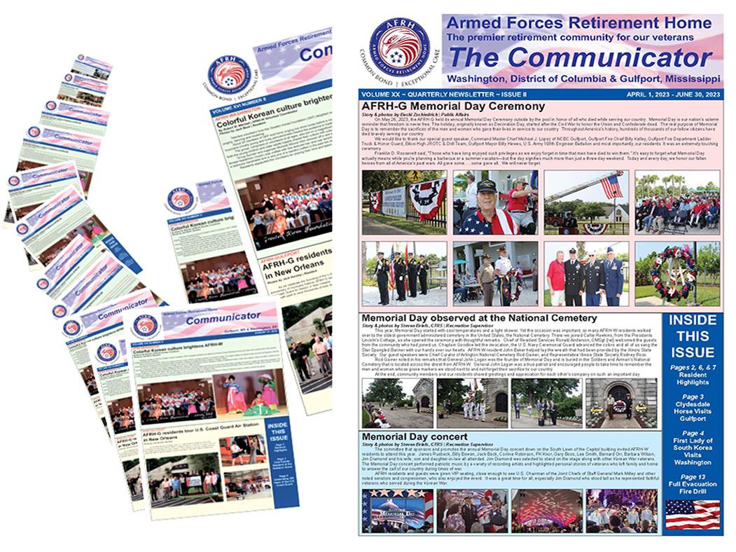 2023 Q2 AFRH Quarterly Communicator 2023-Q2-AFRH-Quarterly-Communicator photo