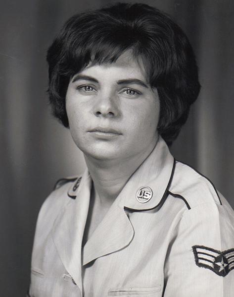 Nancy J. Dickson, MSGT, USAF. Retired