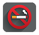The AFRH campuses are both smoke-free.  Smoking is not permitting in any building or resident room. Designated smoking areas are provided outdoors. (No Smoking Graphic)
